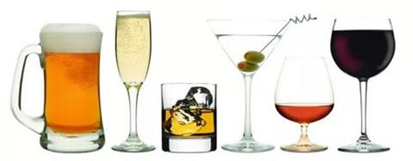 Alkoholescht Gedrénks kënnt Dir drénken