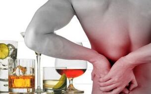 Alkohol verletzt d'Aarbecht vun den Nieren
